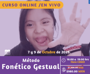 Curso Streamig/a distancia: Método Fonético Gestual para la lectura y escritura 